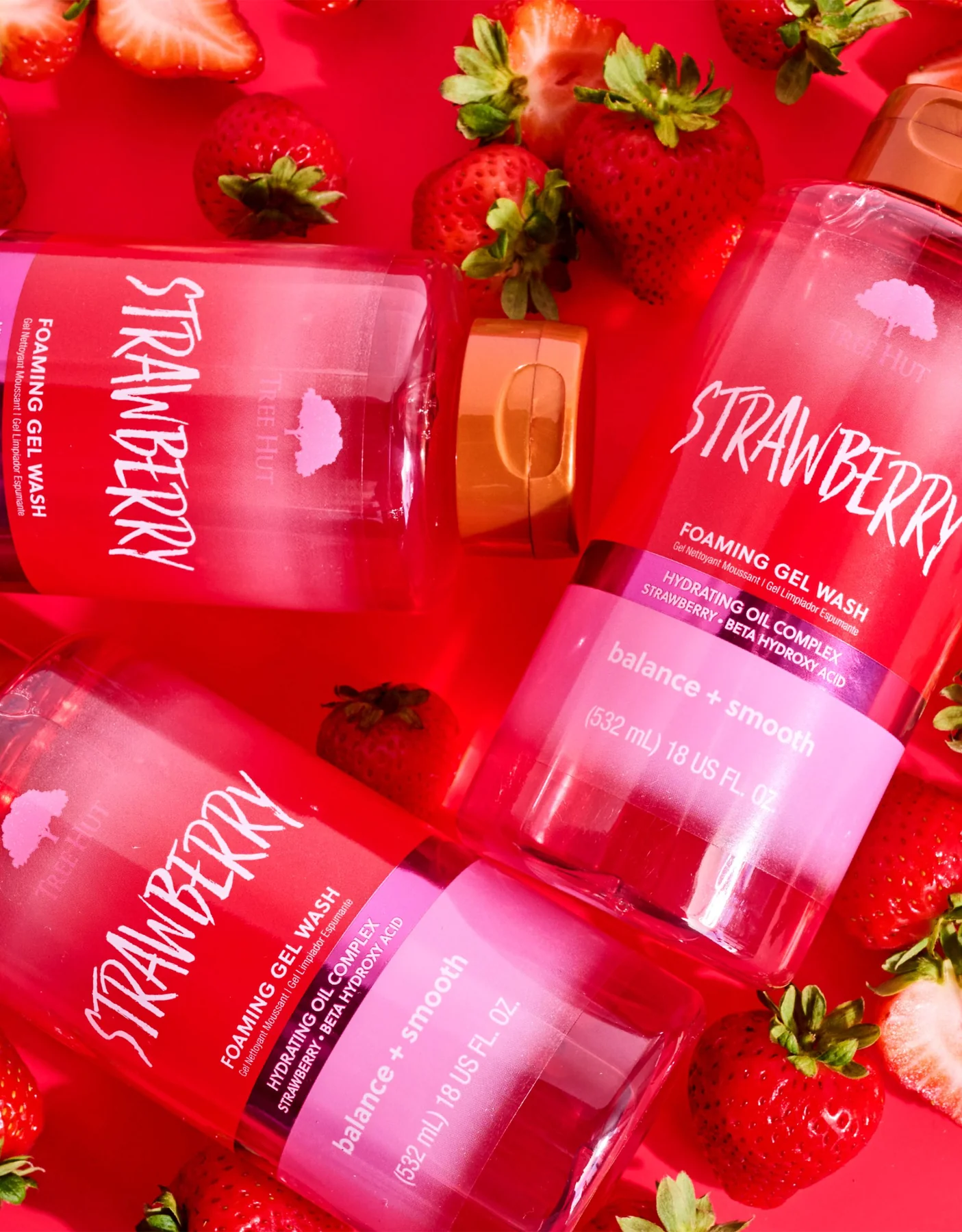 Gel Para Banho Strawberry - Imagem 4